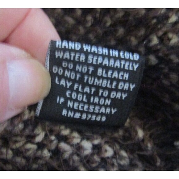 MK Metric Knits Cardigan Leopard Animal Print Fuzzy Ultra Soft Sweater Size L - Picture 10 of 10